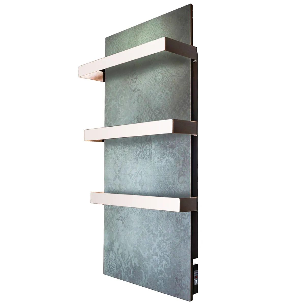 Керамический полотенцесушитель с терморегулятором Stinex Ceramic 500/220-T 2L Towel Gray (90 х 45 см)