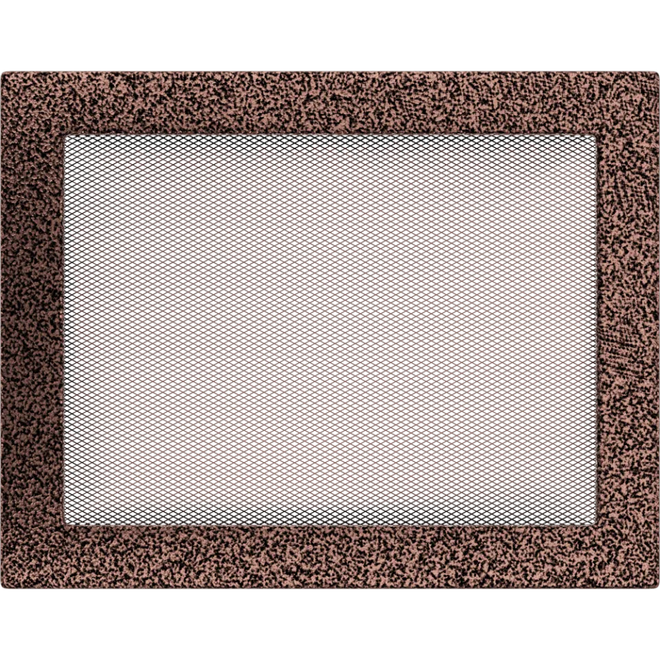 Каминная решетка Kratki медная 22x30