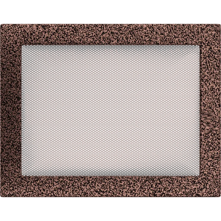 Камінна решітка Kratki мідна 22x30
