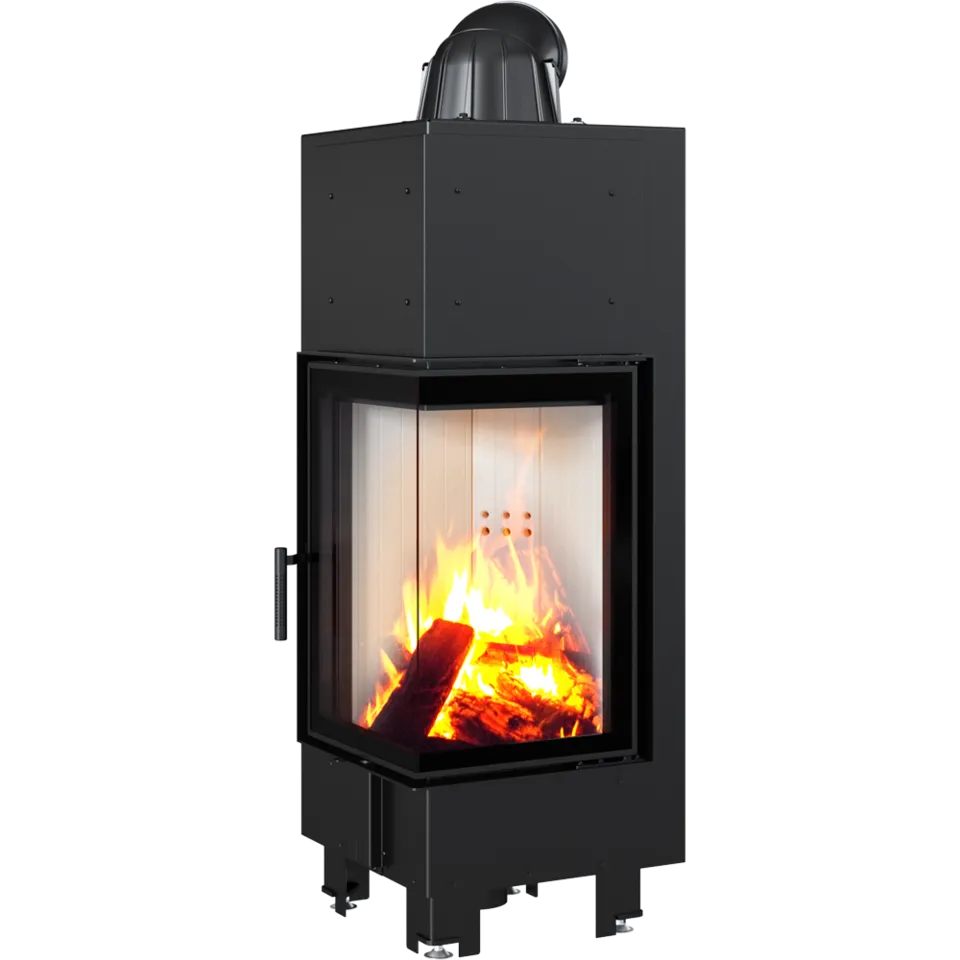 Каминная топка Kratki MBN 680 правая BS (10,0 кВт)