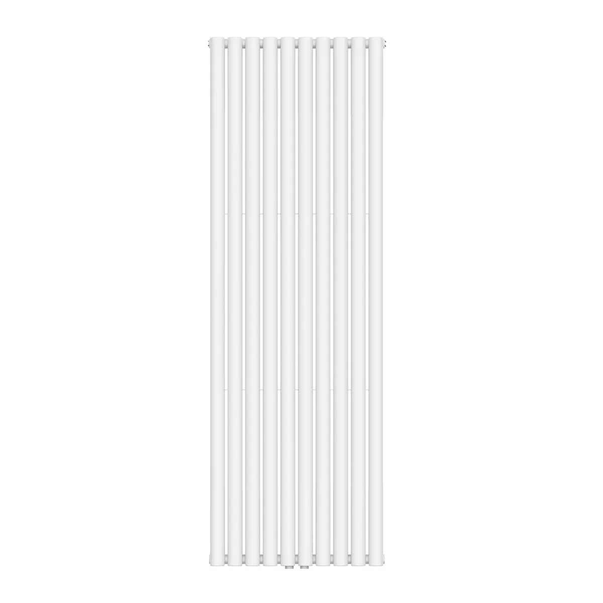 Вертикальный радиатор Ellipse Double 600х1800-10 (50 мм), anticor, белый