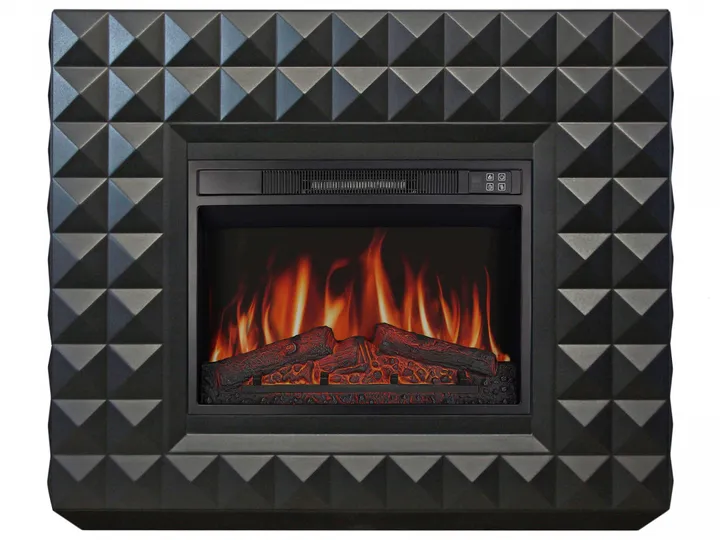 Камінокомплект ArtiFlame Diamond AF23S чорний (107.5 х 90.5 см) зі звуком