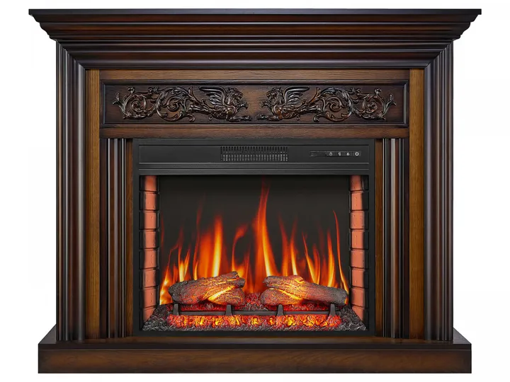 Камінокомплект ArtiFlame Monferrato AF28S дуб антик (130 х 106 х 33 см) зі звуком