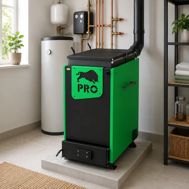 Шахтний котел Холмова Zubr Pro  — 10 кВт