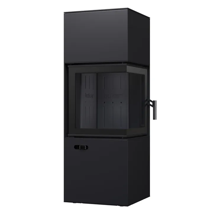 Сталева піч BOKAR Forum (9,2 kW) Black Ceramtex