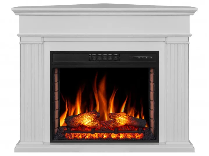 Камінокомплект універсальний 2в1 ArtiFlame Andante AF28S білий (114 х 92.6 х 86 см) зі звуком