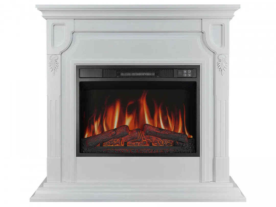 Камінокомплект ArtiFlame Toronto AF23S білий б'янко (100 х 92.1 х 29.9 см) зі звуком