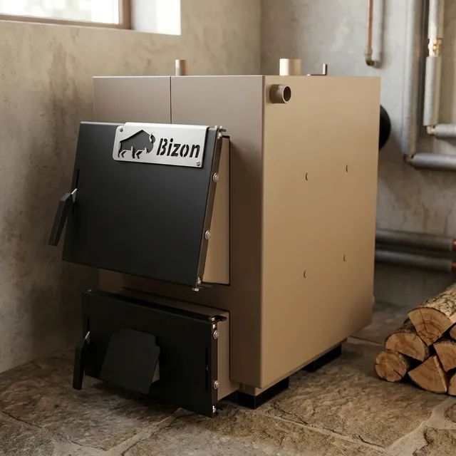 Котел твердотопливный Bizon М-180 18 кВт