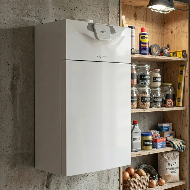 Газовий конденсаційний котел BAXI POWER HT+ 1.70 в котельні