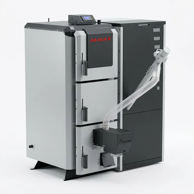Пелетний пальник і шнек подачі Almax R-Pel