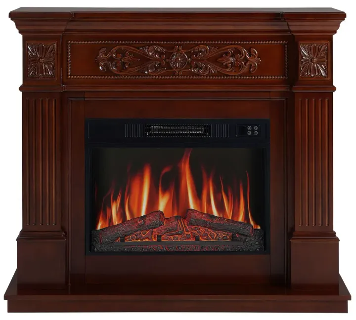 Камінокомплект ArtiFlame Toscana AF23S з порталом кольору Russet, загальний вигляд