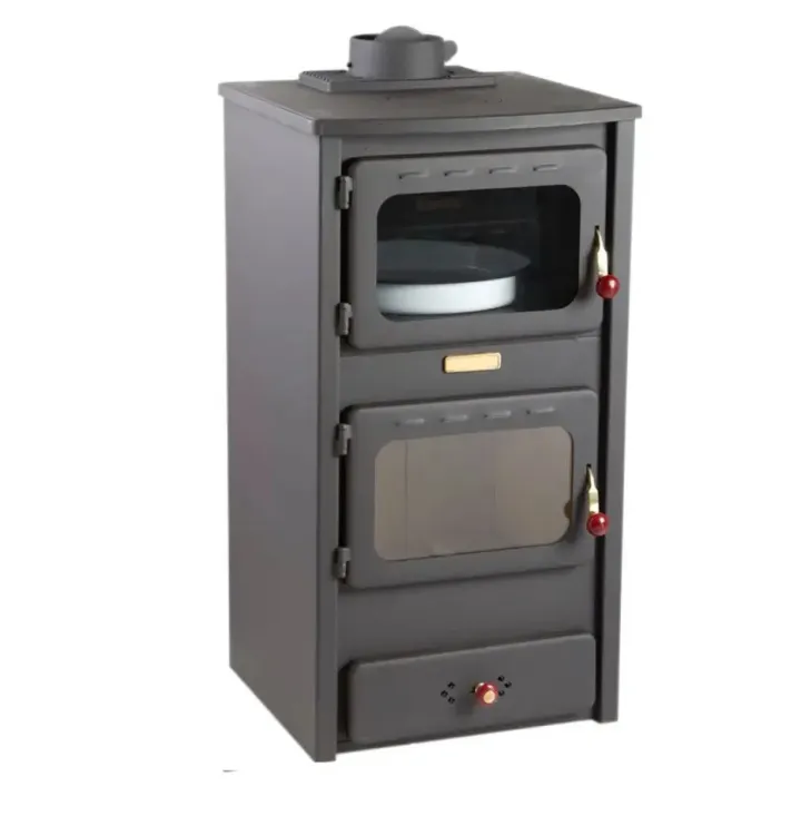 Кухонная печь на дровах Line Stoves LS140 cif с духовкой, общий вид