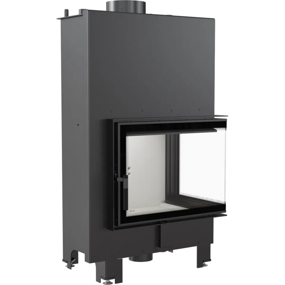 Каминная топка Kratki MBZ PW 13 правая BS (13,0 кВт)