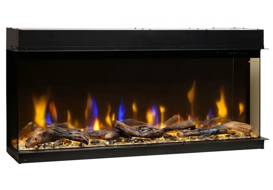 Электрокамин ирландский трехсторонний декоративный Dimplex Ignite Bold 50 (BXLF1200) черный