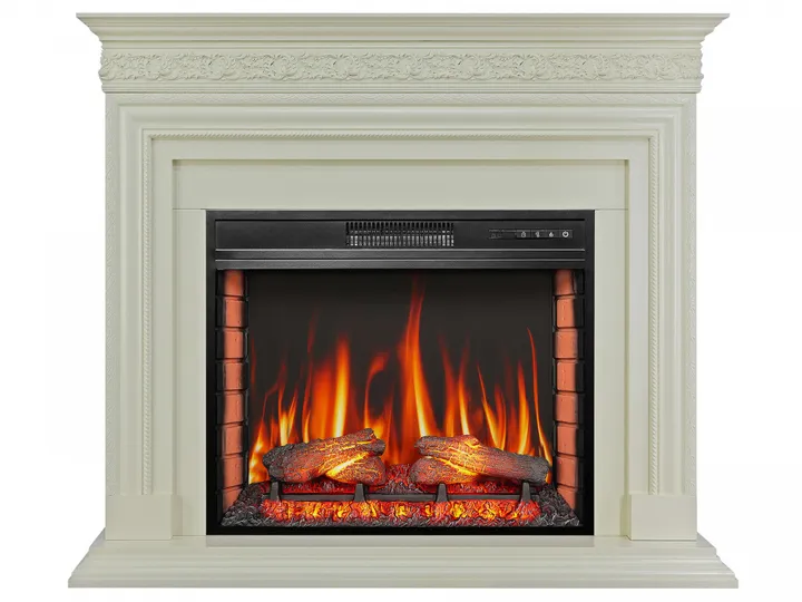 Камінокомплект ArtiFlame Pratella AF28S білий ваніль (101 х 117.1 см) зі звуком