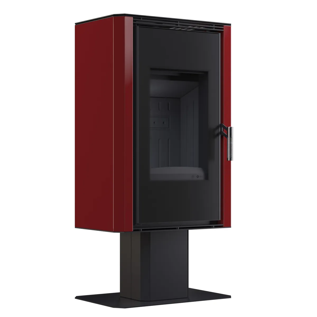 Стальная печь BOKAR 4380 ( 9,0 кв ) Red