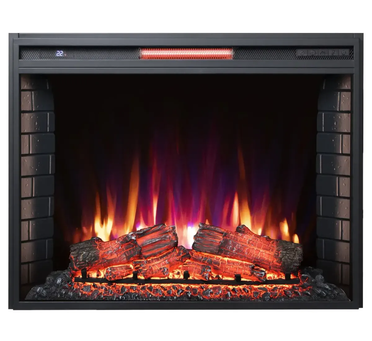 Електрокамін ArtiFlame AF33 NEW зі звуком (86.6 х 67.6 х 22.5 мм)