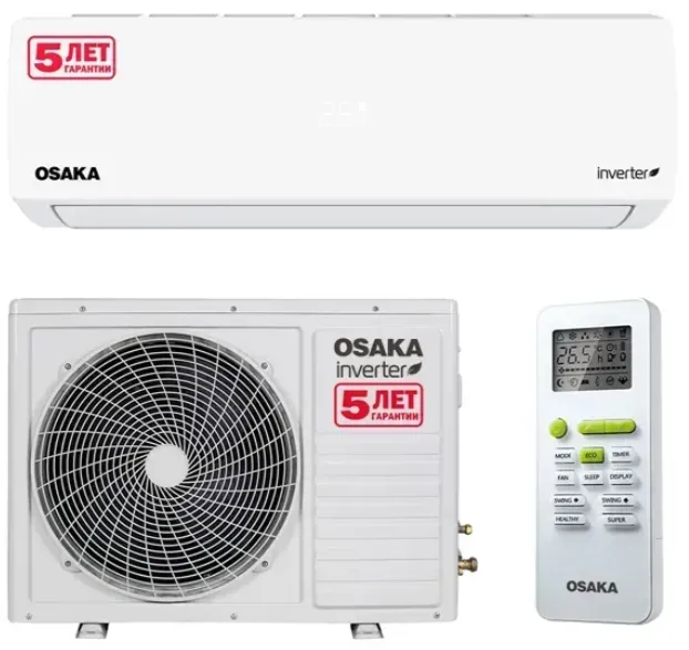 Кондиціонер OSAKA INVERTER STV-09HH3 R-32, дисплей, до -15 град.**