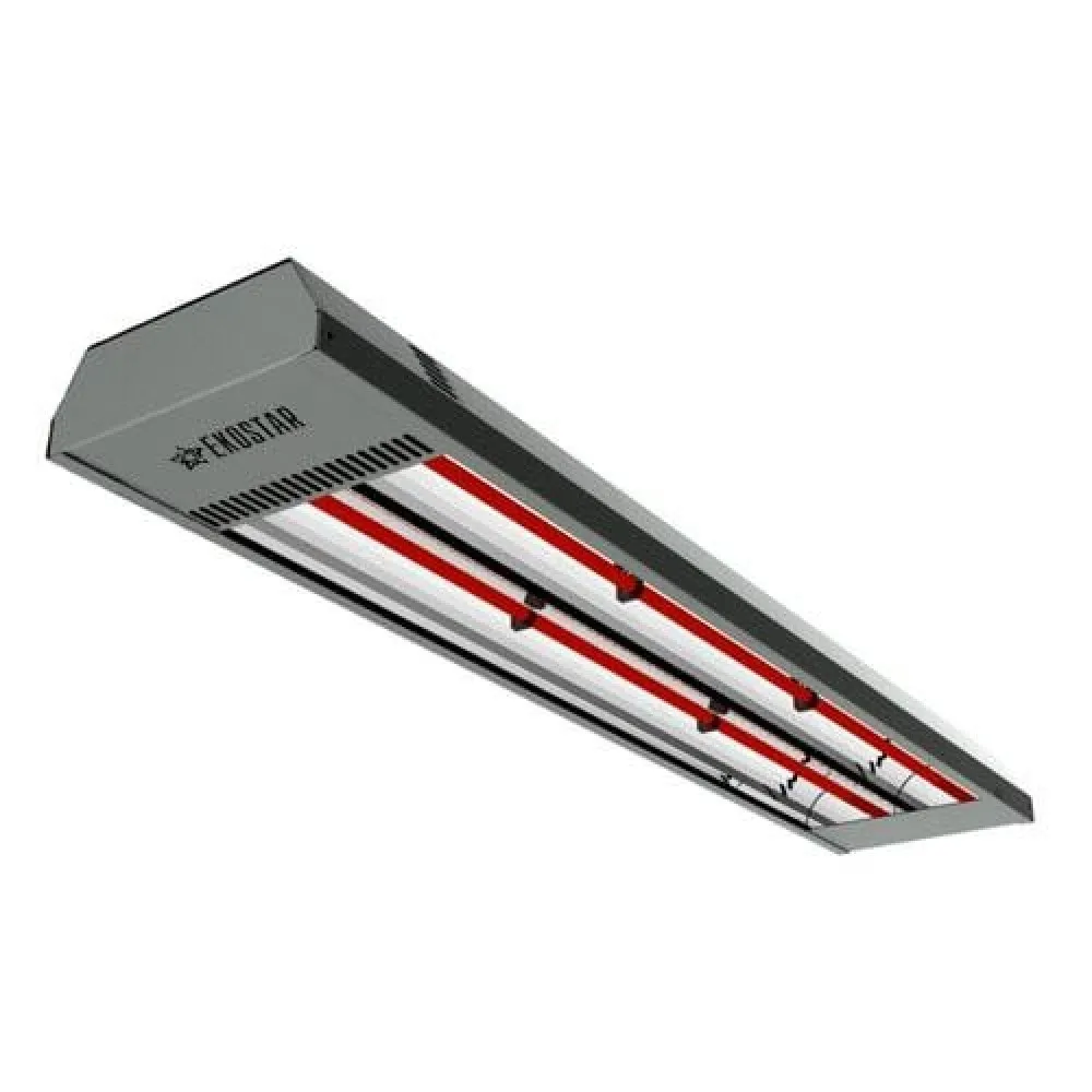 Промисловий стельовий обігрівач до 25 м2 Ekostar PRO2500, білий (1570х234х81 мм) 2500 Вт