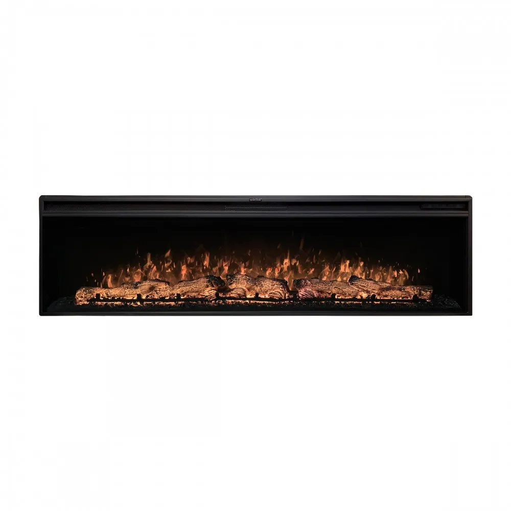 Электрокамин с обогревом, звуком и эфктом пламени декоративный Royal Flame Vision 60 LOG Color N  черный встроенный